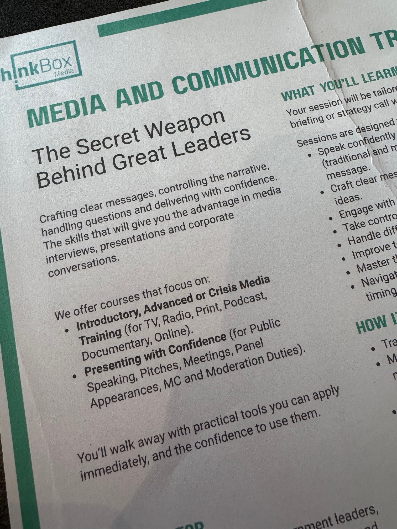 Comms Box Training How One Client Took Control of the Room - ThinkBox Media